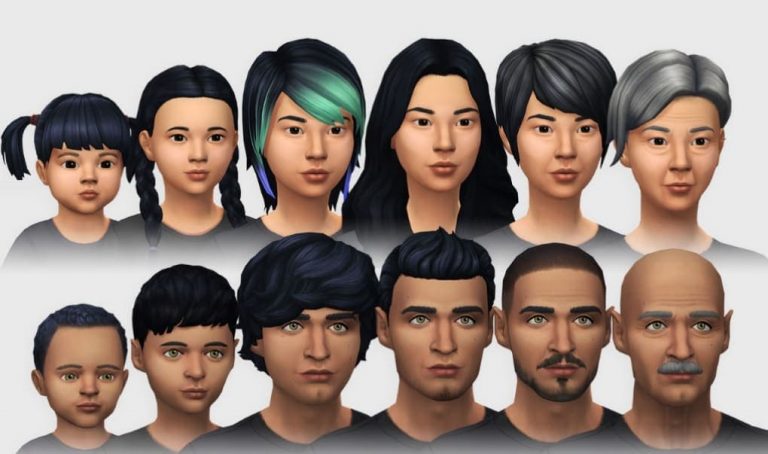SIMS 4 Skin Mods – (Skin Overlays and Default Skins)
